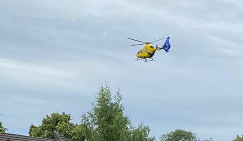 Helicopter in the Park